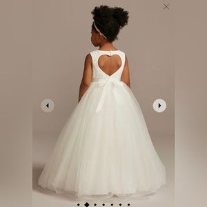 David’s Bridal Flower girl dress